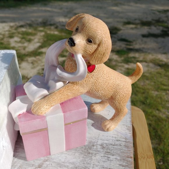 Lenox Wrapped with Love Puppy - Picture 1 of 12